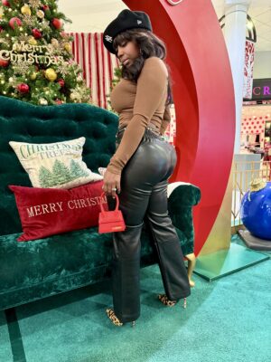 City Girl Leather Trousers